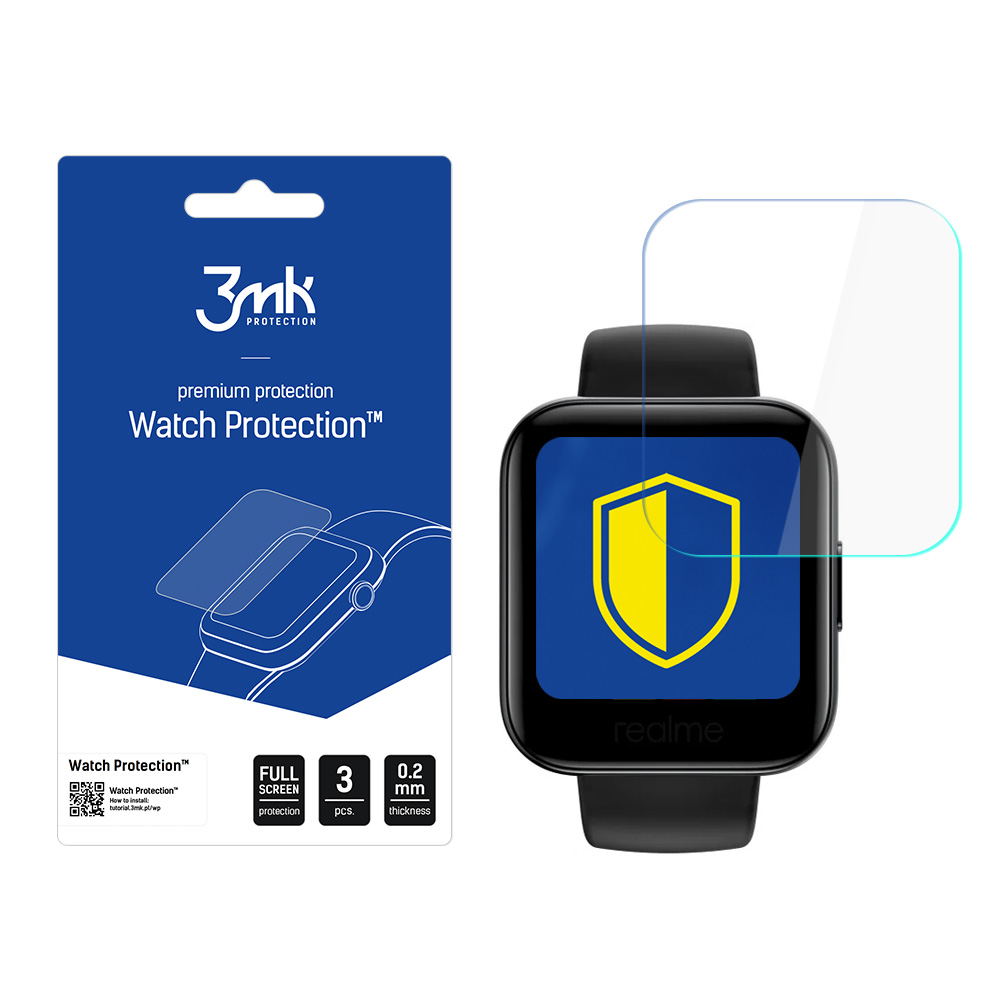 Odolná fólie na displej pro Realme Watch 1 - 3mk Watch Protection™ v. ARC+,  5903108306133