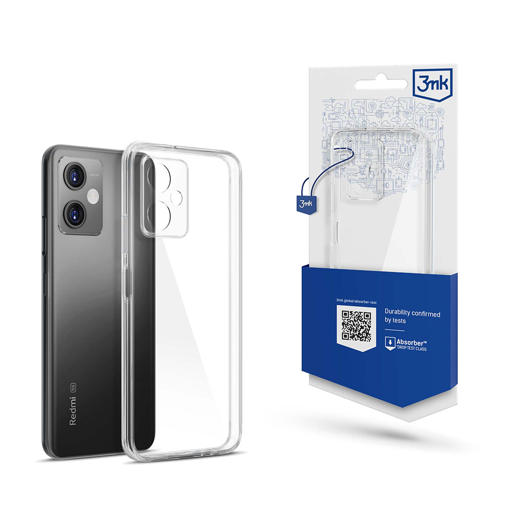 ochranný kryt Clear Case pro Redmi Note 12 5G, čirý