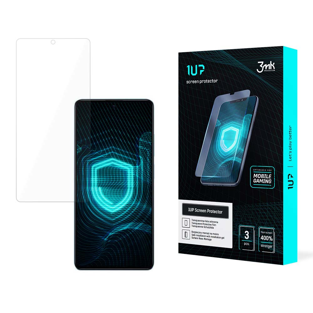 ochranná fólie 1UP pro Redmi Note 12 Pro / Note 12 Pro+ (3ks)