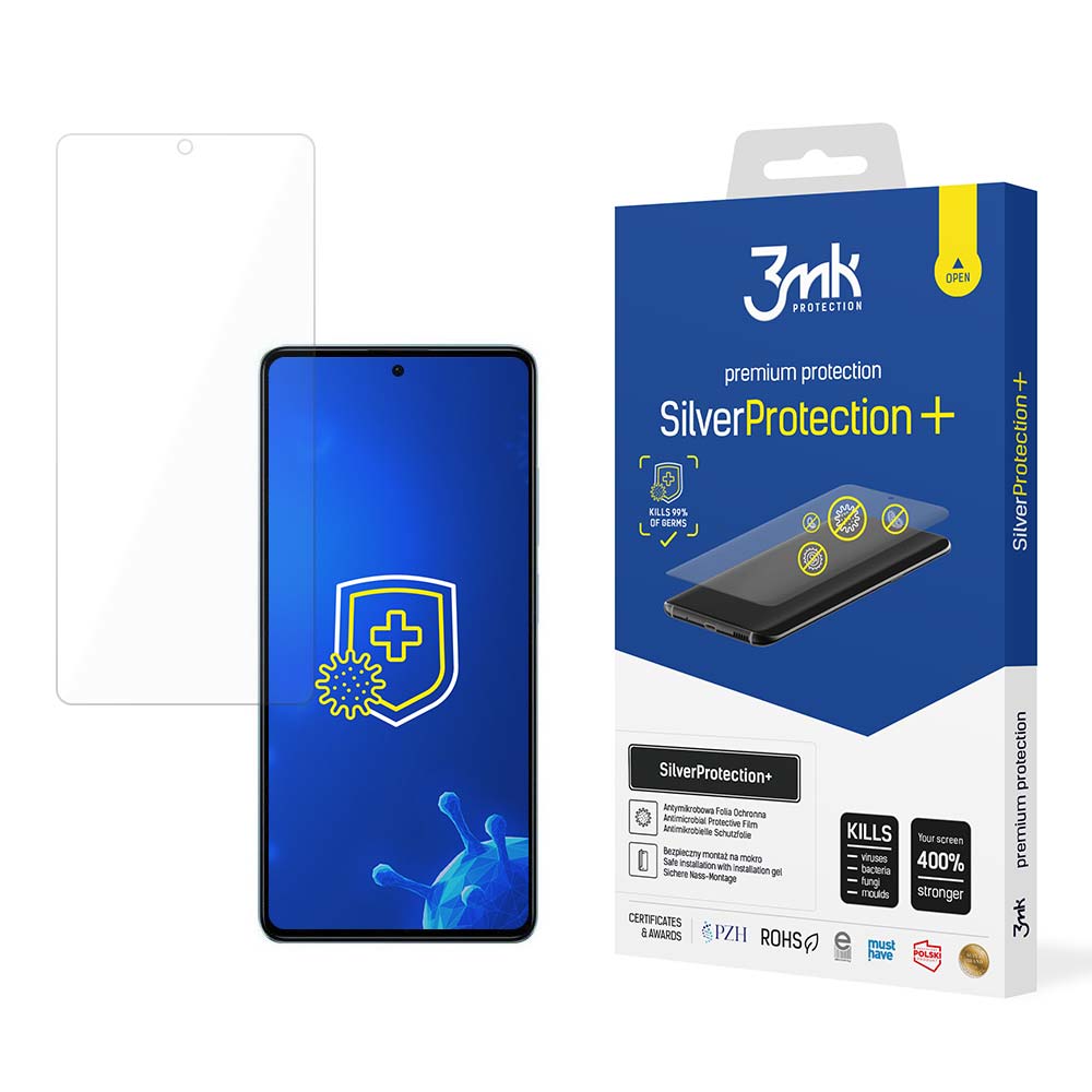 ochranná fólie SilverProtection+ pro Redmi Note 12 Pro / Note 12 Pro+, antimikrobiální