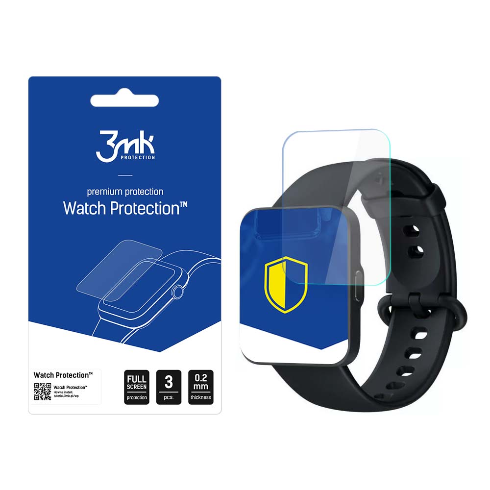 hybridní sklo Watch protection ARC pro Redmi Watch 3 (3ks)