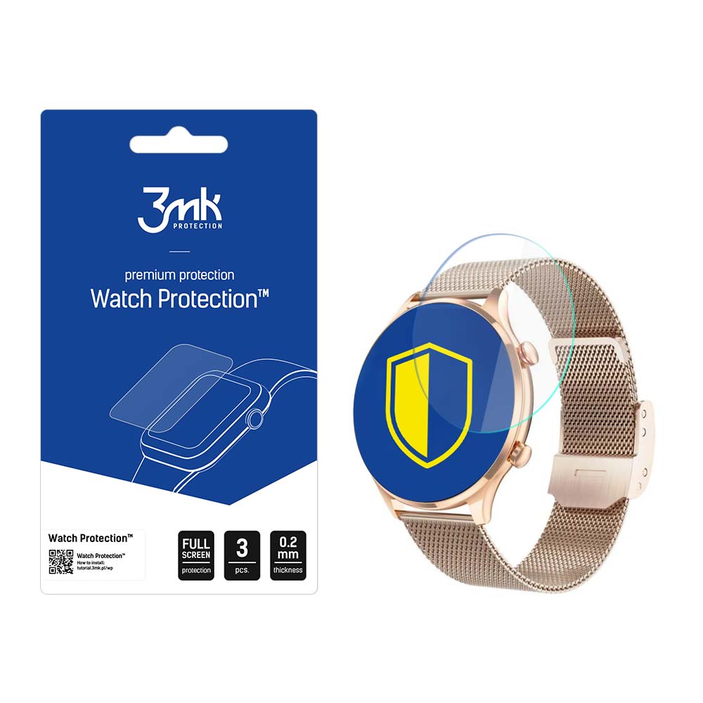 3MK Watch Ochranná fólie pro Rubicon RNCF20, (3ks) (5903108560054)