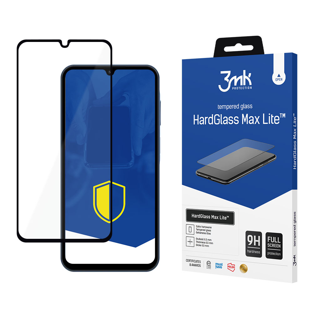 tvrzené sklo HardGlass Max Lite pro Samsung Galaxy A15 5G (SM-A156) černá
