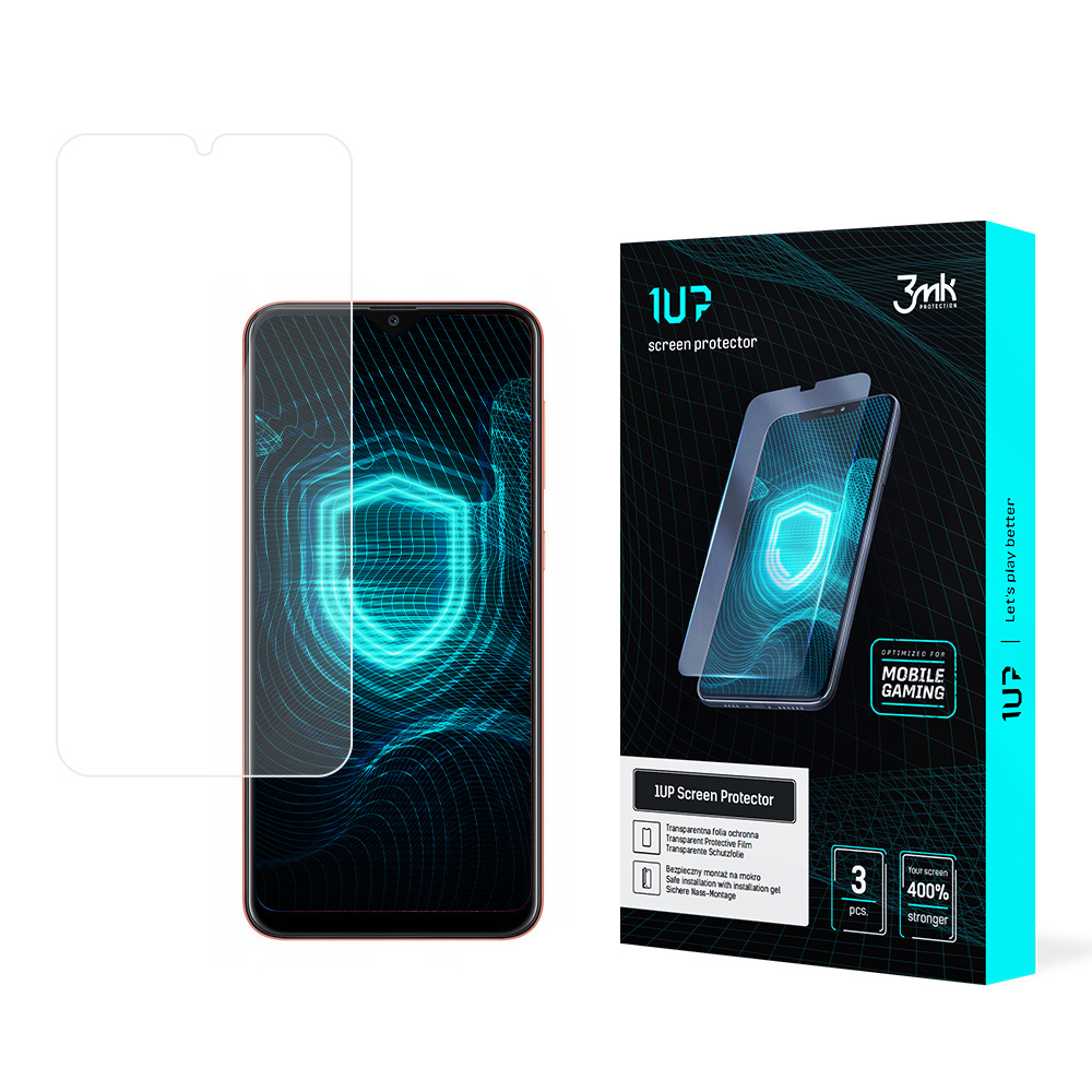 3MK Fólie ochranná 3mk 1UP pro Samsung Galaxy A20, 3ks v balení, (5903108396677)