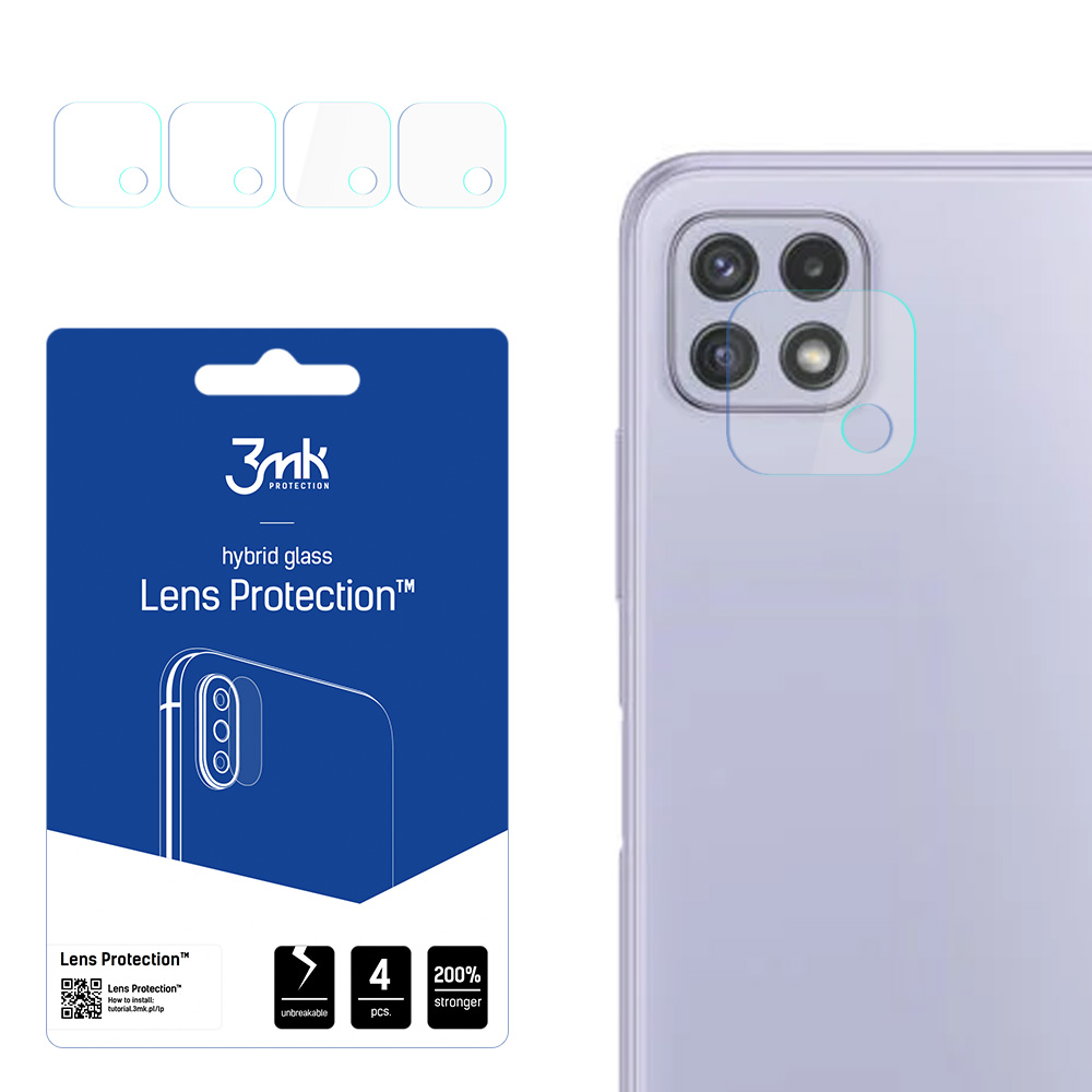 ochrana kamery Lens Protection pro Samsung Galaxy A22 5G (SM-A226) 4ks