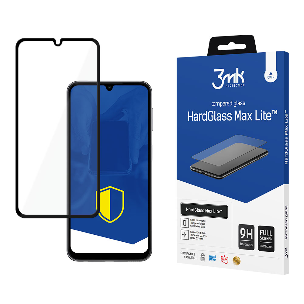 tvrzené sklo HardGlass Max Lite pro Samsung Galaxy A25 5G (SM-A256) černá
