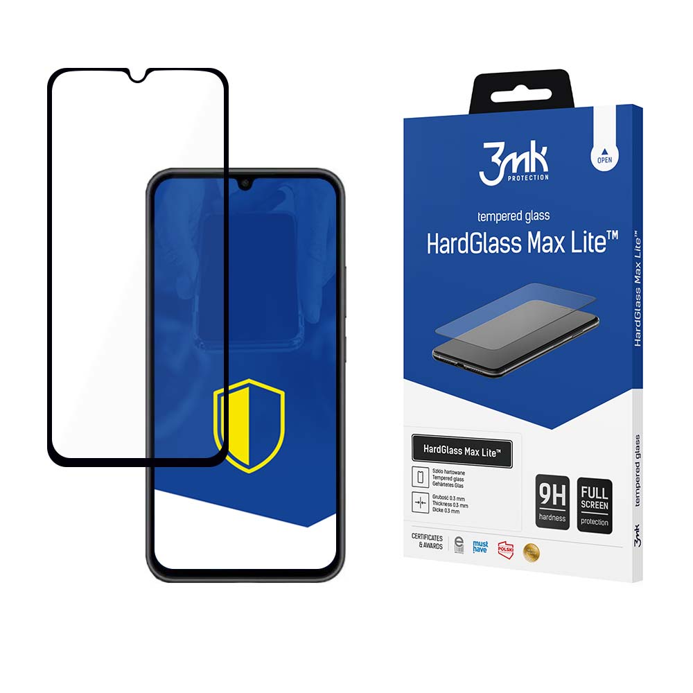 tvrzené sklo HardGlass Max Lite pro Samsung Galaxy A34 5G (SM-A346) černá