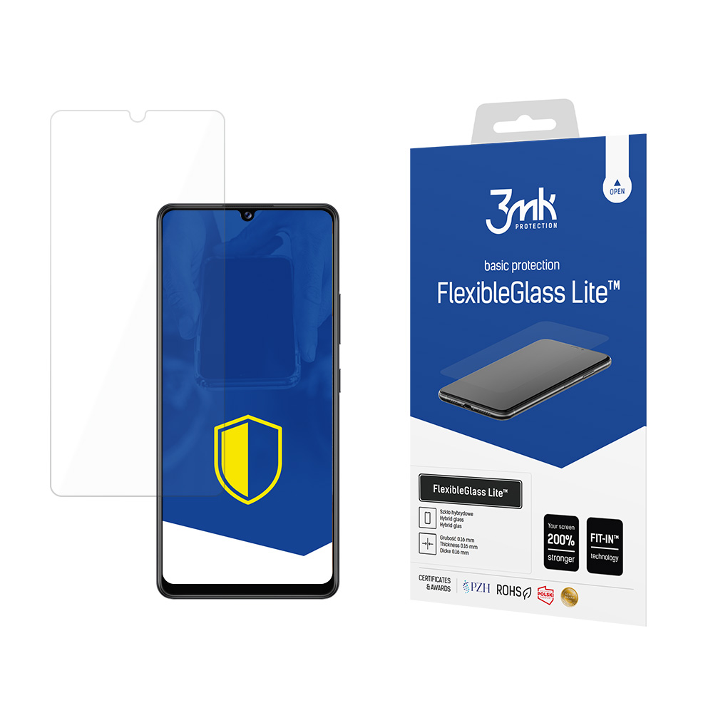 Hybridní sklo pro Samsung Galaxy A42 5G - 3mk FlexibleGlass Lite™ 5903108305617
