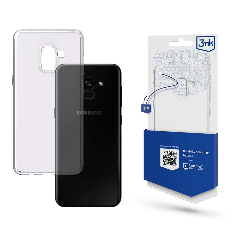 Samsung Galaxy A8 2018 - 3mk Clear Case 5903108044219