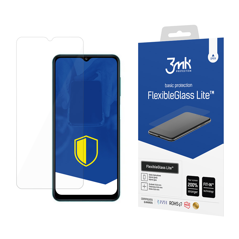 Hybridní sklo pro Samsung Galaxy F12 - 3mk FlexibleGlass Lite™ 5903108384797