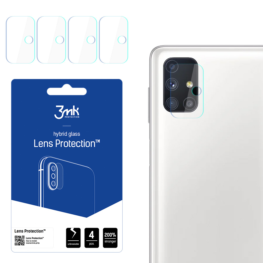 ochrana kamery Lens Protection pro Samsung Galaxy M51 (SM-M515) 4ks