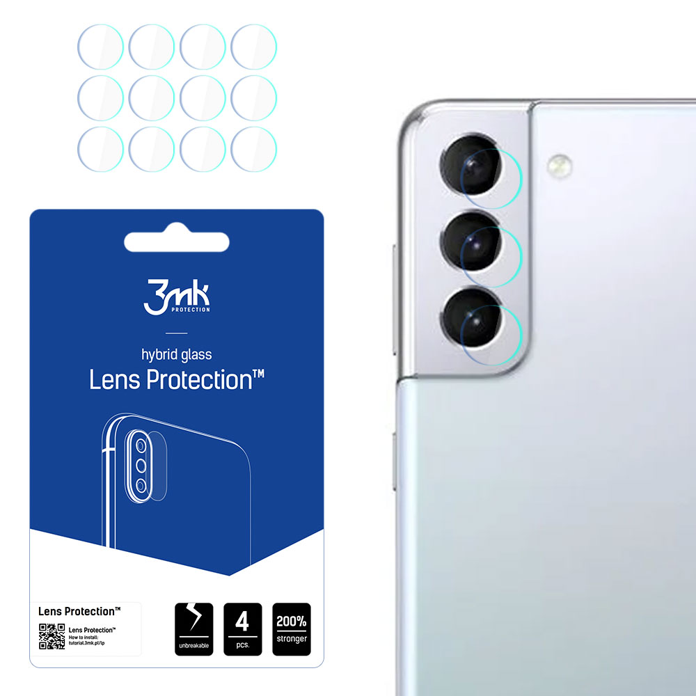 ochrana kamery Lens Protection pro Samsung Galaxy S22+ (SM-S906) 4ks