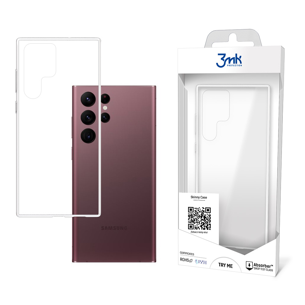 Samsung Galaxy S22 Ultra 5G - 3mk Skinny Case,  5903108459013