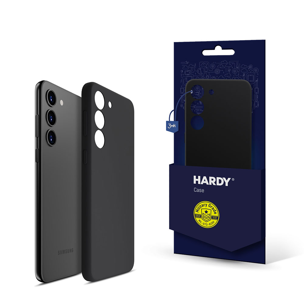 ochranný kryt Hardy Android Silicone MagCase Samsung Galaxy S23 5G, černá
