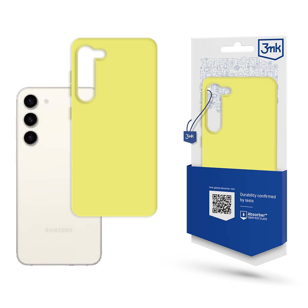 ochranný kryt Matt Case pro Samsung Galaxy S23 (SM-S911) lime/žlutozelená