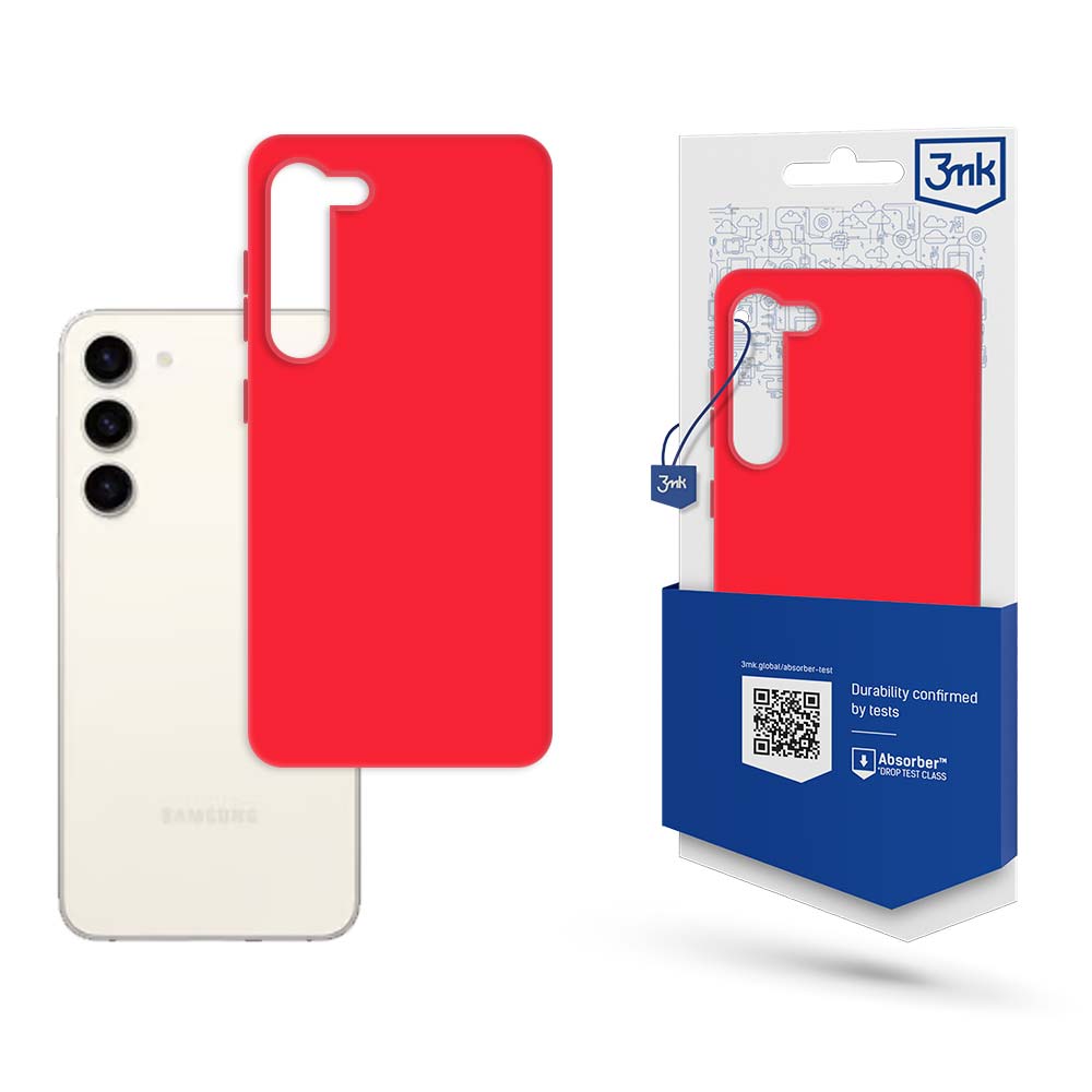 ochranný kryt Matt Case pro Samsung Galaxy S23 (SM-S911) strawberry/červená