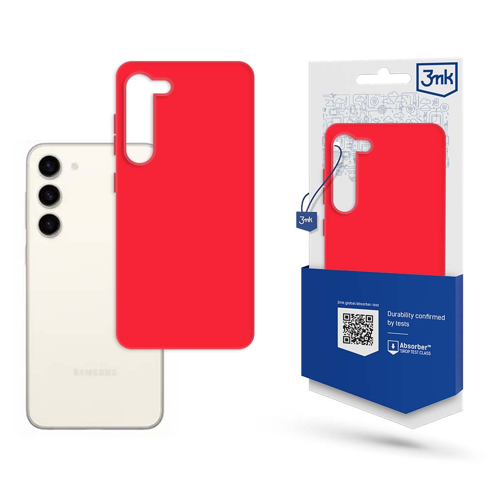 ochranný kryt Matt Case pro Samsung Galaxy S23+ (SM-S916) strawberry/červená