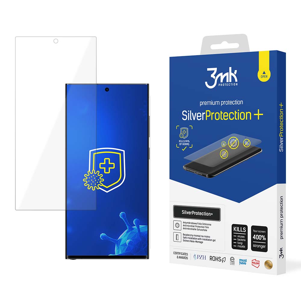 ochranná fólie SilverProtection+ pro Samsung Galaxy S23 Ultra (SM-S918) antimikrobiální