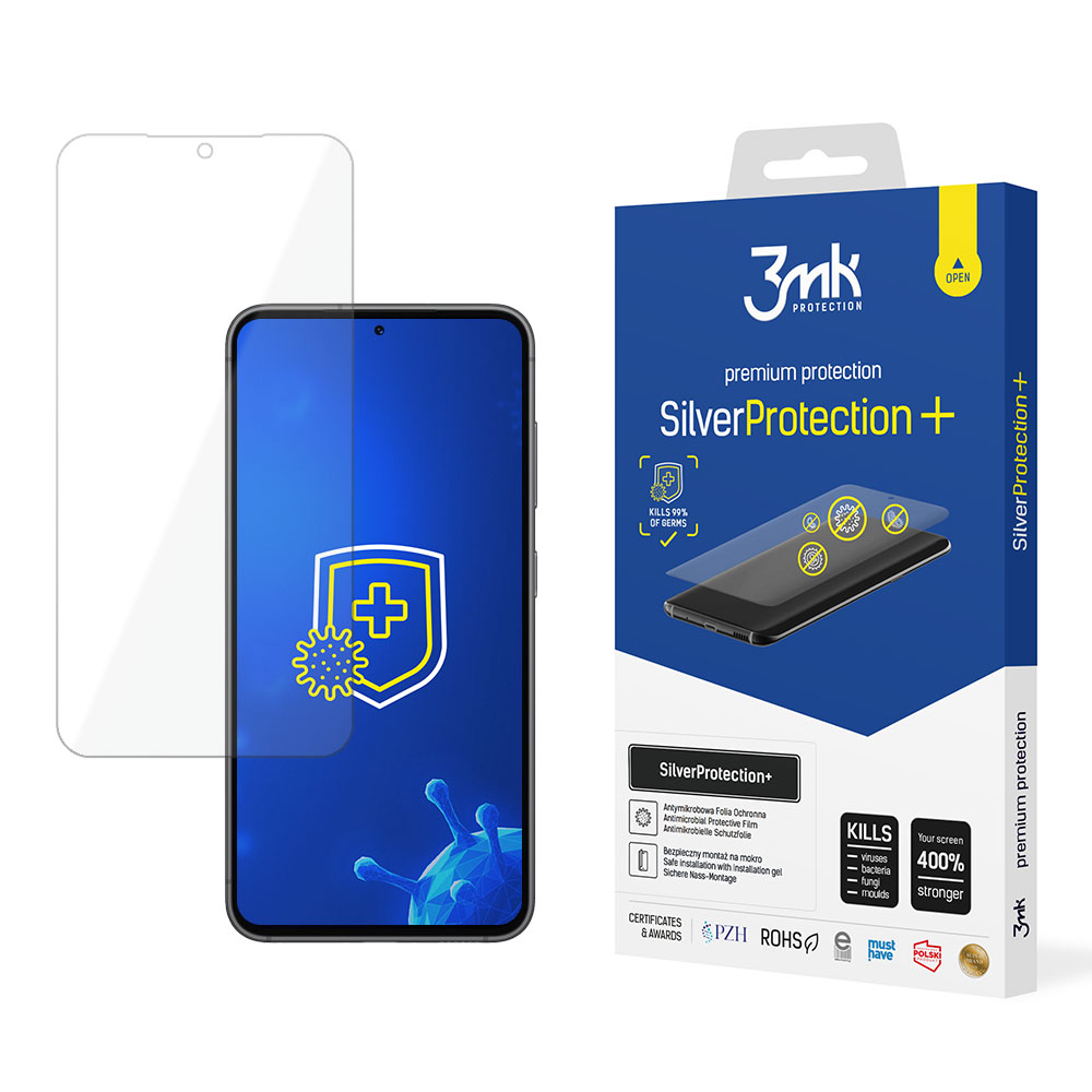 ochranná fólie SilverProtection+ pro Samsung Galaxy S24+, antimikrobiální