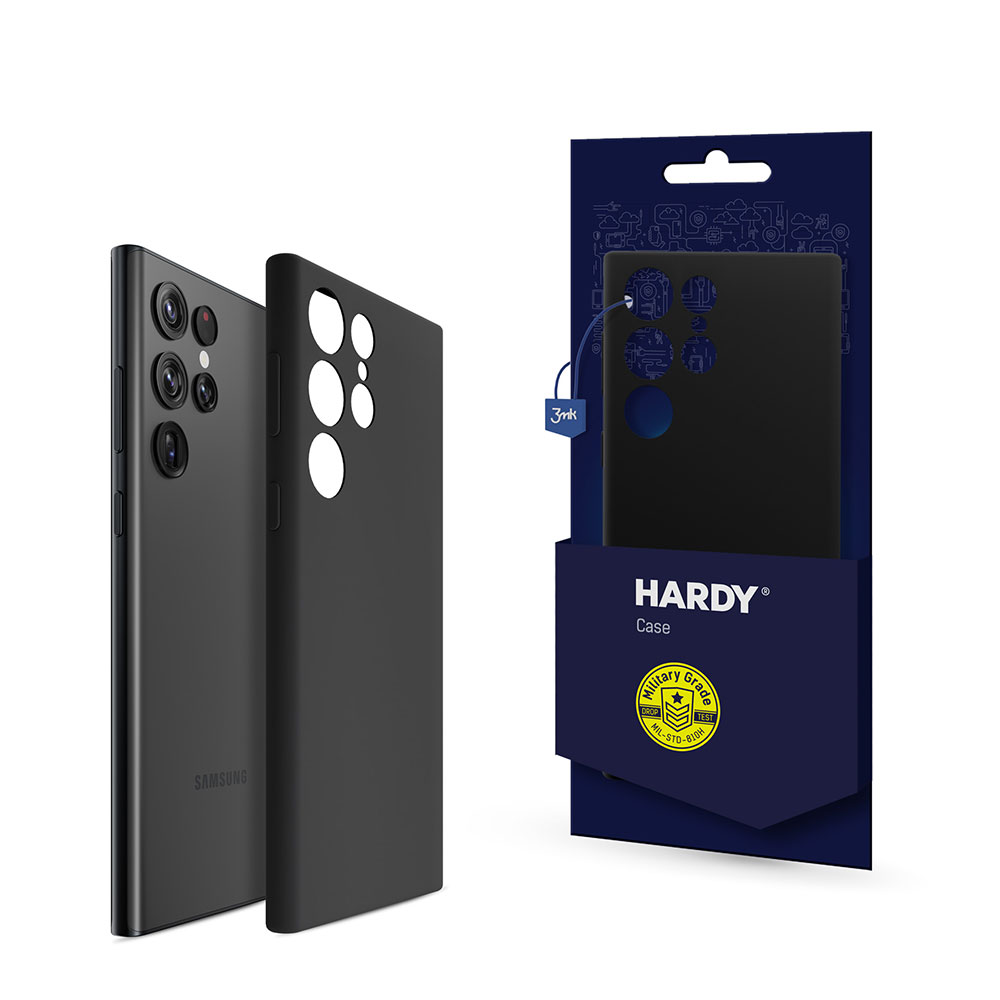 ochranný kryt Hardy Silicone MagCase pro Samsung Galaxy S24 Ultra (SM-S928) black