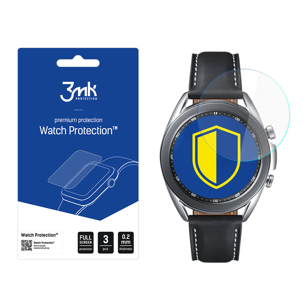 hybridní sklo Watch Protection FlexibleGlass pro Samsung Galaxy Watch3 R850 (41 mm) 3ks