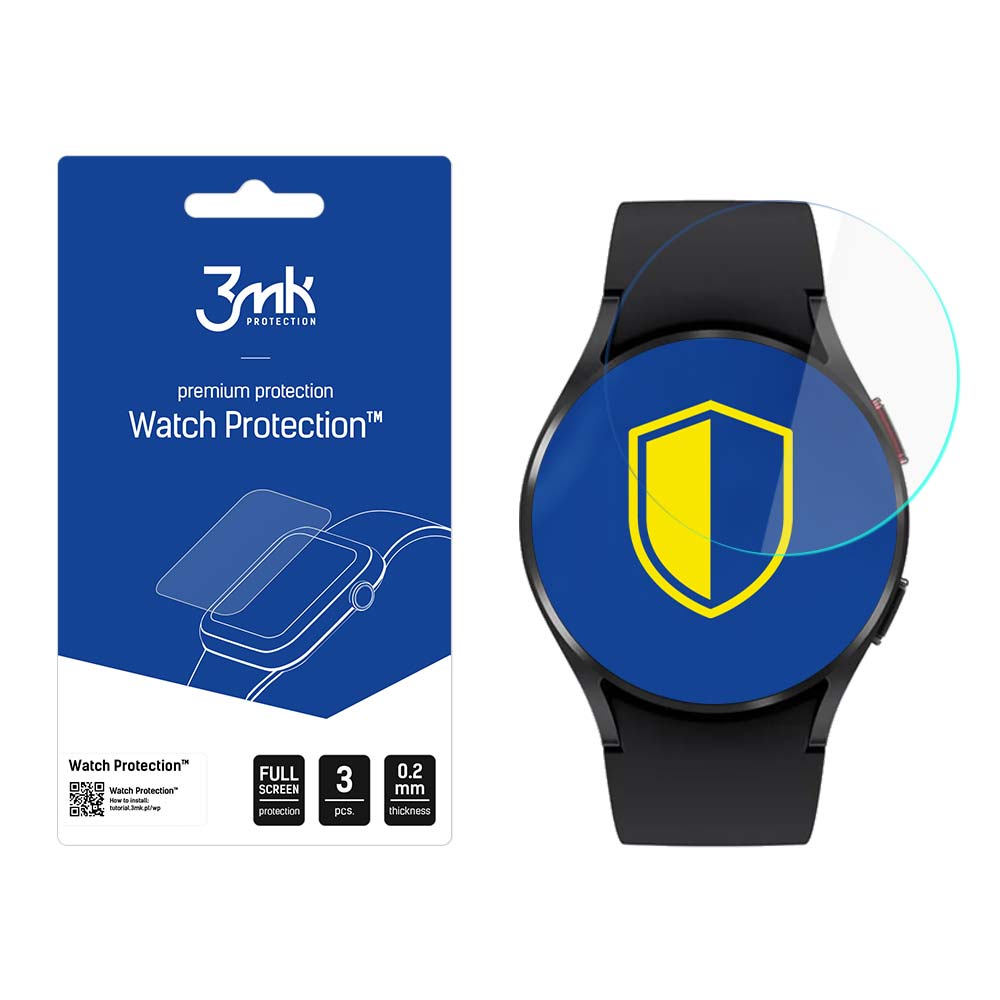 hybridní sklo Watch Protection FlexibleGlass pro Samsung Galaxy Watch4 44mm (3ks)