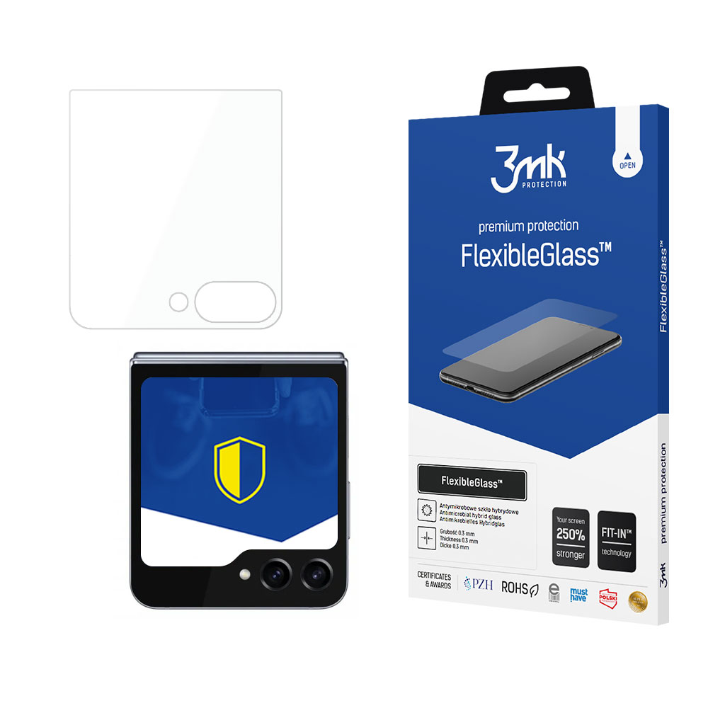 hybridní sklo FlexibleGlass pro Samsung Galaxy Z Flip 5 (Přední)
