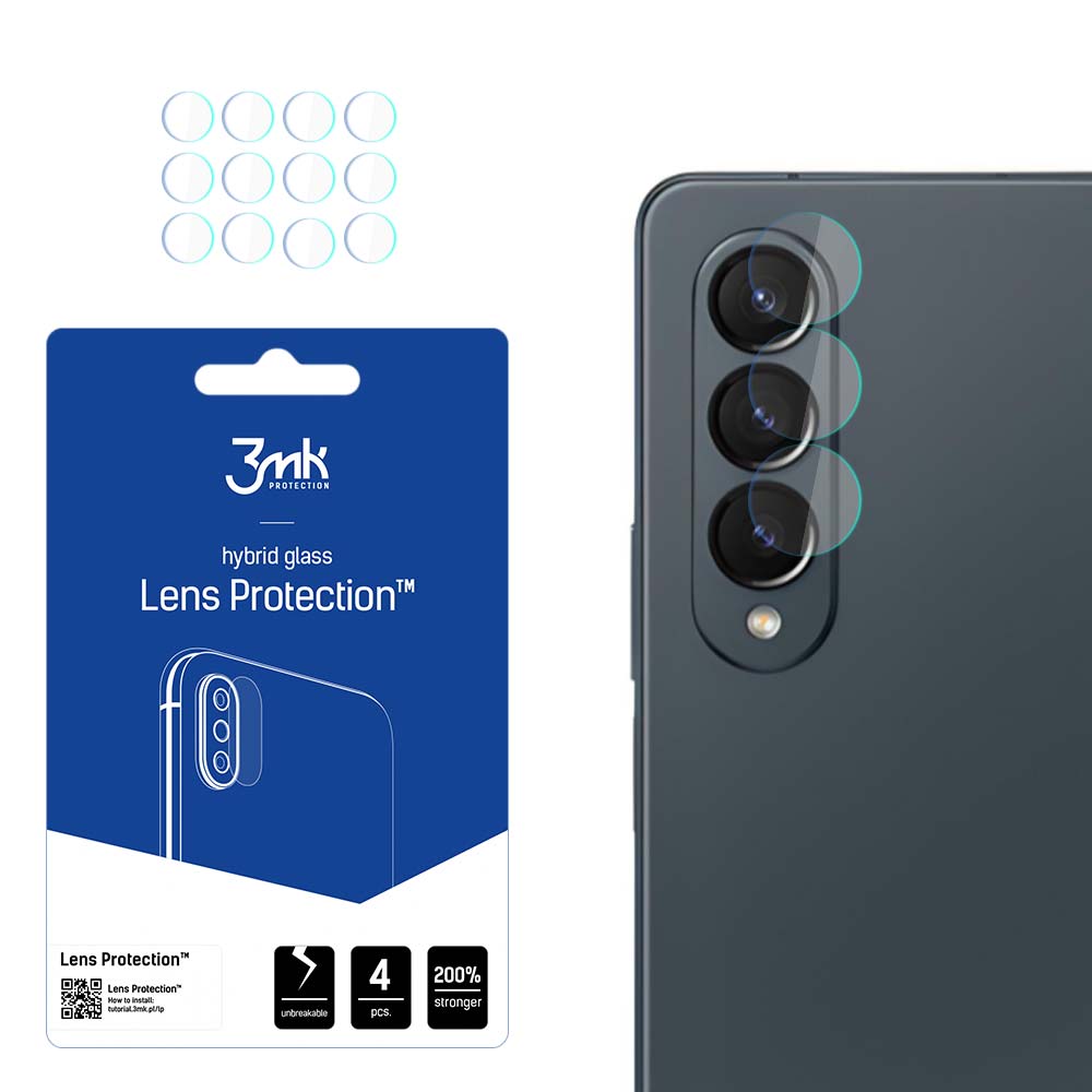 ochrana kamery Lens Protection pro Samsung Galaxy Z Fold4 (4ks)
