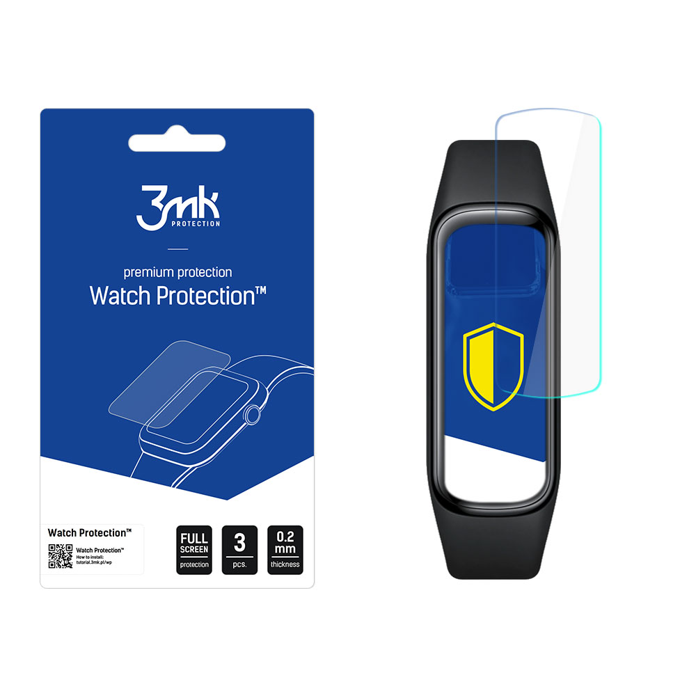 Odolná fólie na displej pro Samsung Gear Fit 2 - 3mk Watch Protection™ v. ARC+,  5901571181974