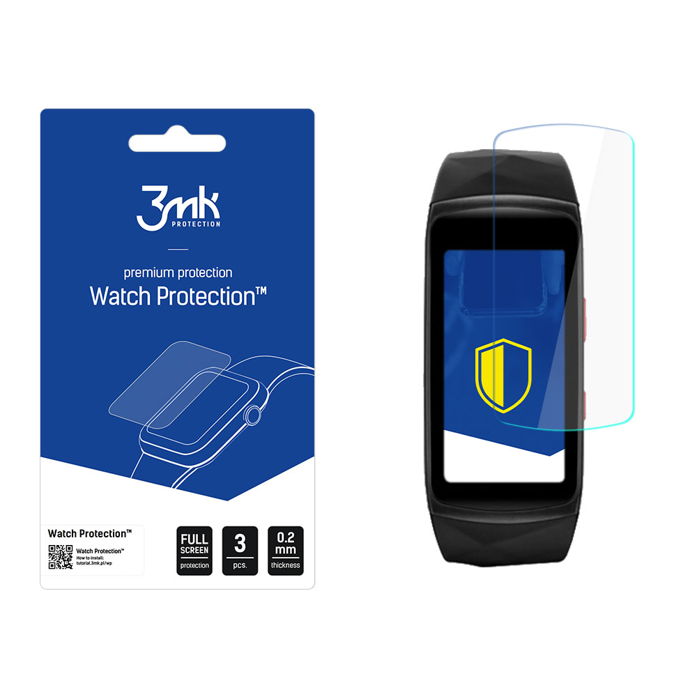 Odolná fólie na displej pro Samsung Gear Fit 2 Pro - 3mk Watch Protection™ v. ARC+,  5903108001915