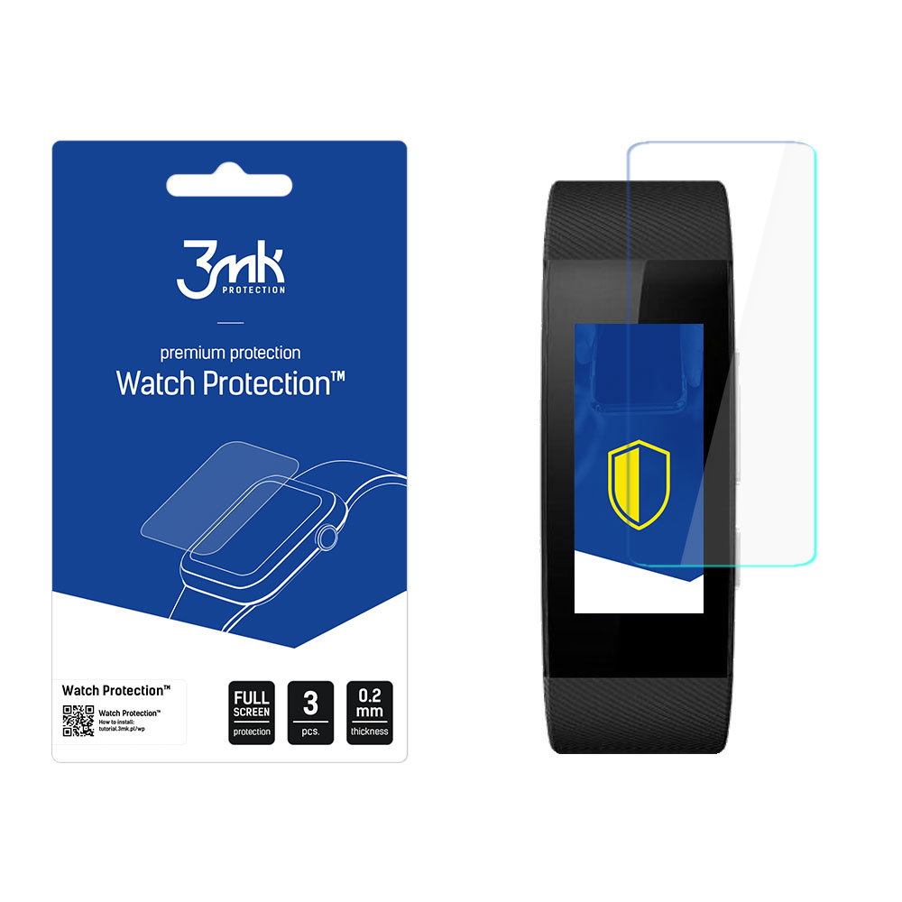 Odolná fólie na displej pro Sony SmartBand Talk SWR30 - 3mk Watch Protection™ v. ARC+,  5901571162492