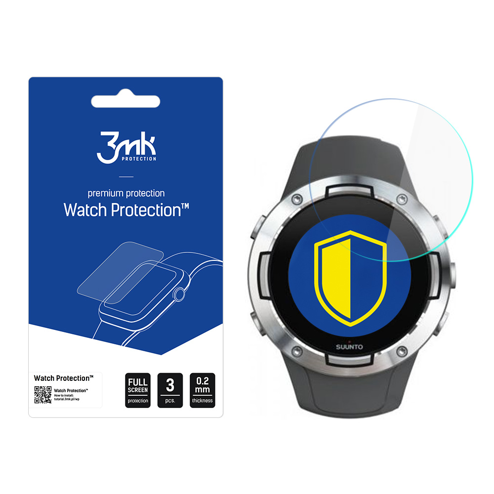 hybridní sklo Watch Protection FlexibleGlass pro Suunto 5 (3ks)