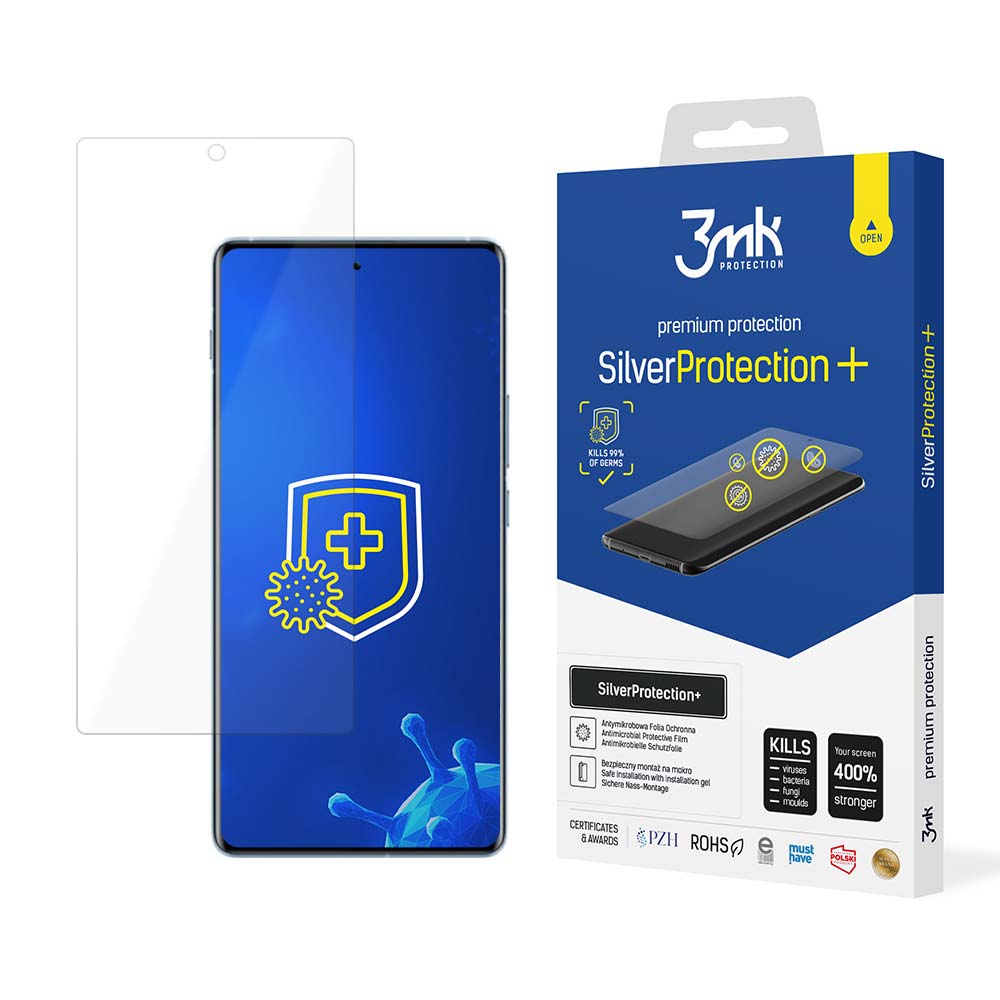 Ochranná antimikrobiální fólie pro Vivo X Note - 3mk SilverProtection+,  5903108482288