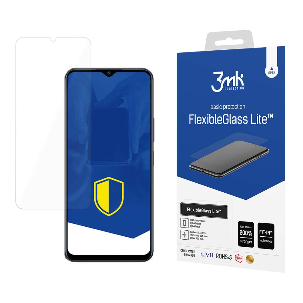 Hybridní sklo pro Vivo Y73T - 3mk FlexibleGlass Lite™  5903108493802