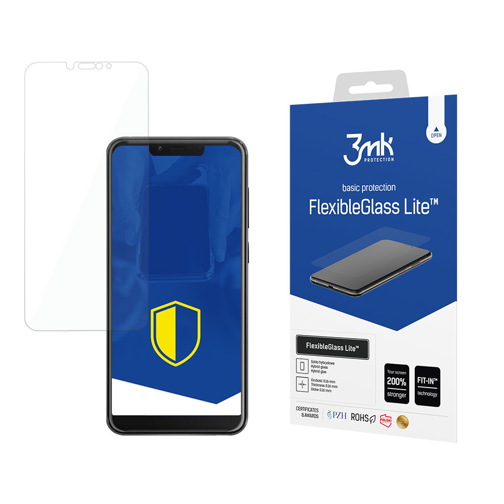 Hybridní sklo pro Wiko View 2 Go - 3mk FlexibleGlass Lite™ 5903108411776
