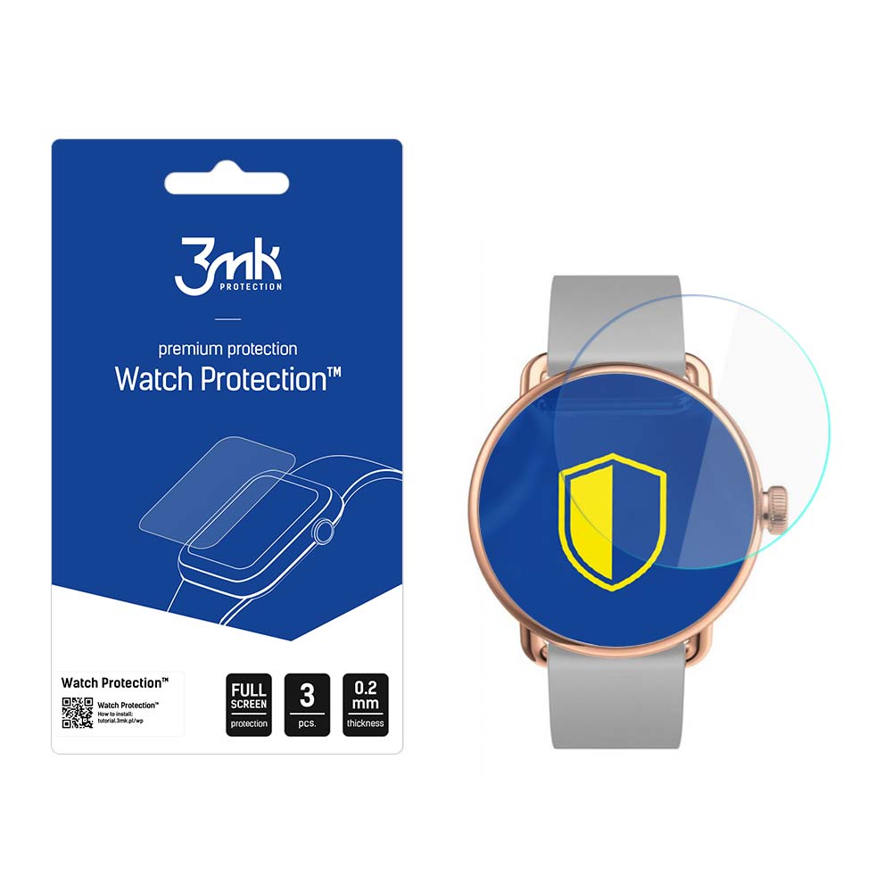 hybridní sklo Watch protection ARC pro Withings ScanWatch 38 mm (3 ks)