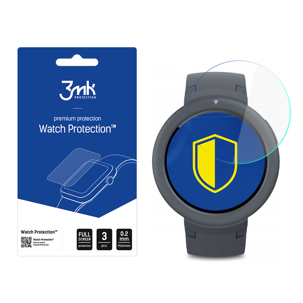 hybridní sklo Watch Protection FlexibleGlass pro Xiaomi Amazfit Verge Lite (3ks)