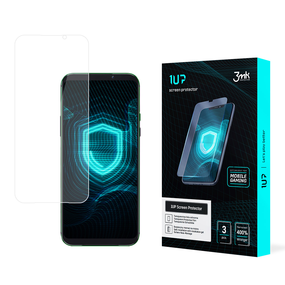 3MK Fólie ochranná 3mk 1UP pro Xiaomi Black Shark 2, 3ks v balení, (5903108397025)