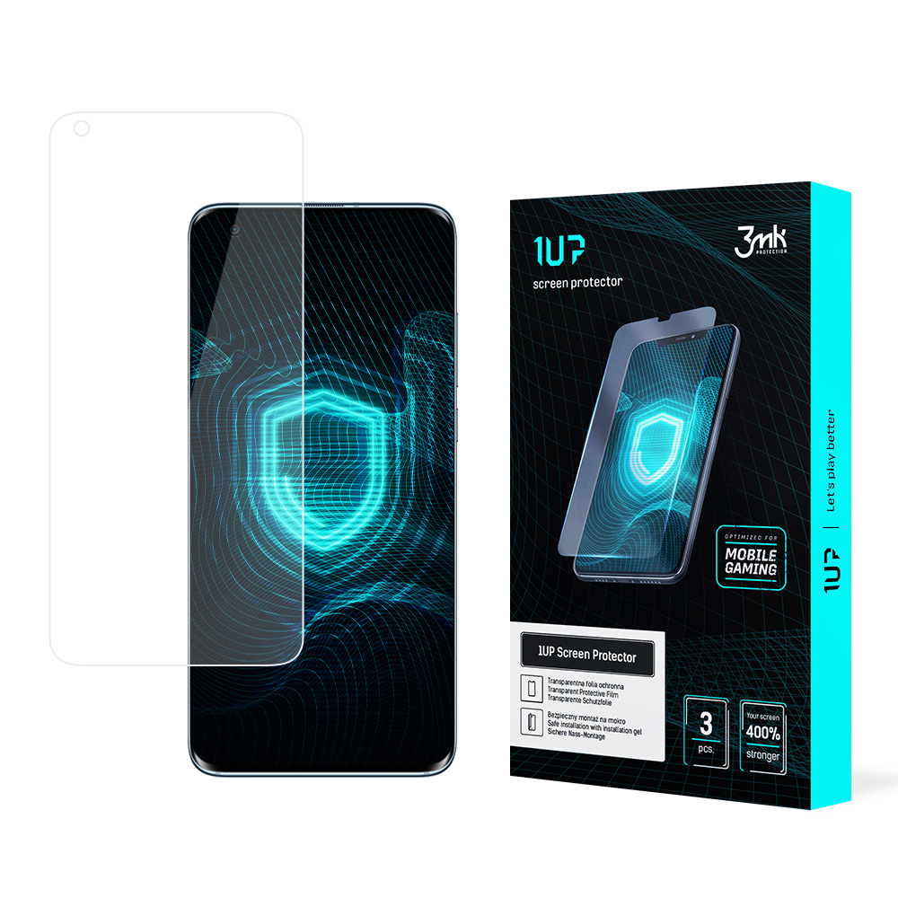 3MK Fólie ochranná 3mk 1UP pro Xiaomi Mi 10 5G, 3ks v balení, (5903108397100)