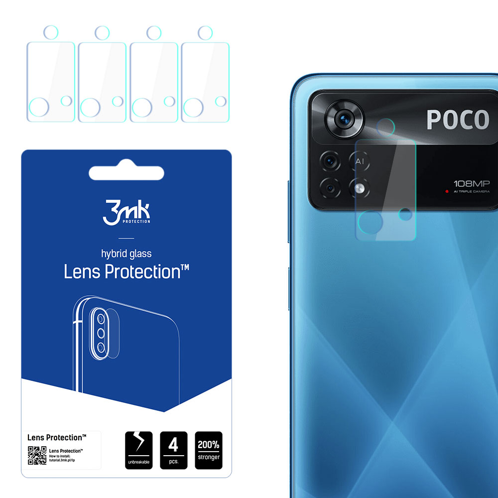 ochrana kamery Lens Protection pro POCO X4 Pro 5G (4ks)