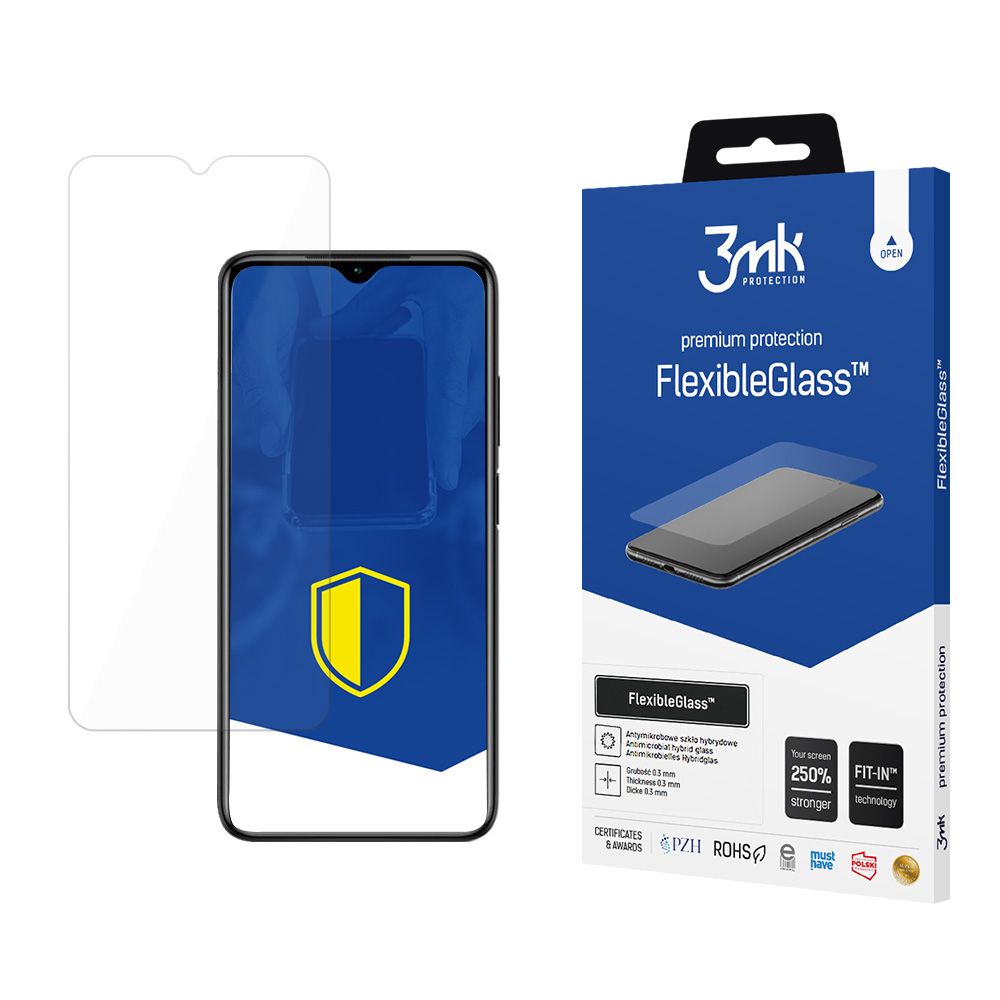 3MK Ochranné tvrzené sklo pro Xiaomi Redmi 9 Power - 3mk FlexibleGlass™ (5903108343350)