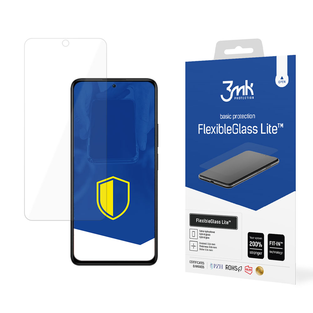 Hybridní sklo pro Xiaomi Redmi K40S - 3mk FlexibleGlass Lite™ 5903108467124
