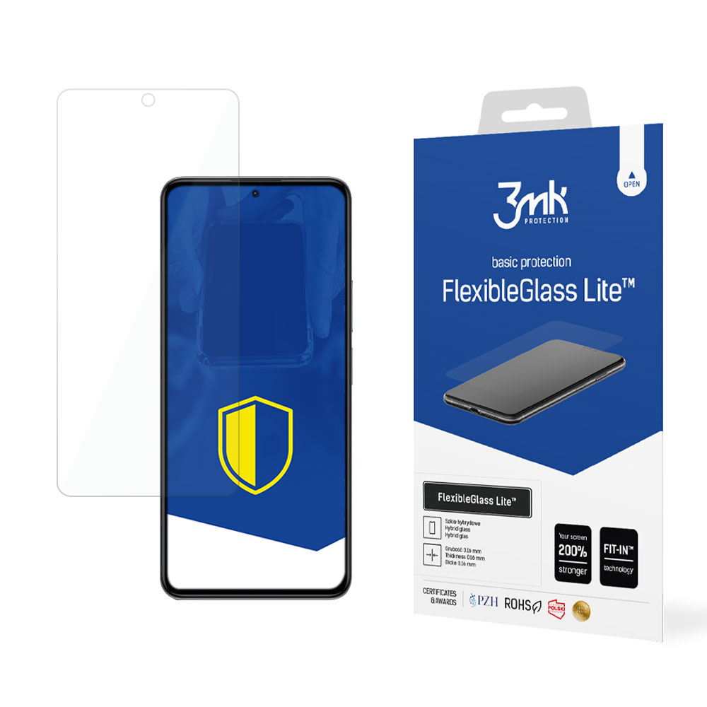 Hybridní sklo pro Xiaomi Redmi K50/K50 Pro - 3mk FlexibleGlass Lite™ 5903108466745