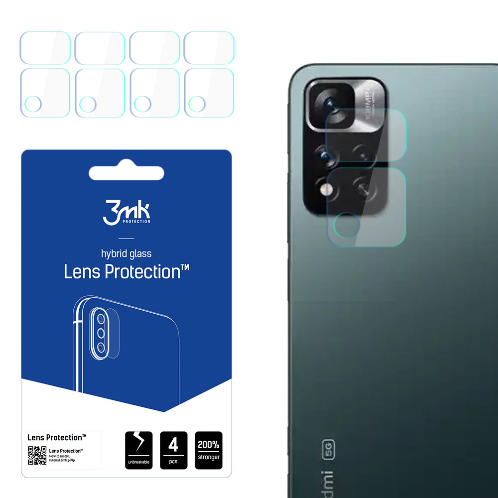 ochrana kamery Lens Protection pro Xiaomi Redmi Note 11 Pro+ 5G (4ks)