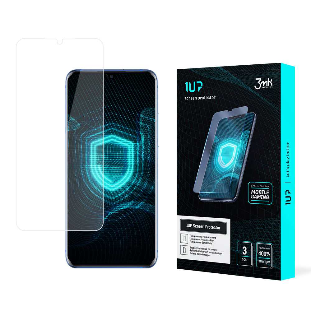 3MK Fólie ochranná 3mk 1UP pro ZTE Axon 10 Pro 4G, 3ks v balení, (5903108402521)