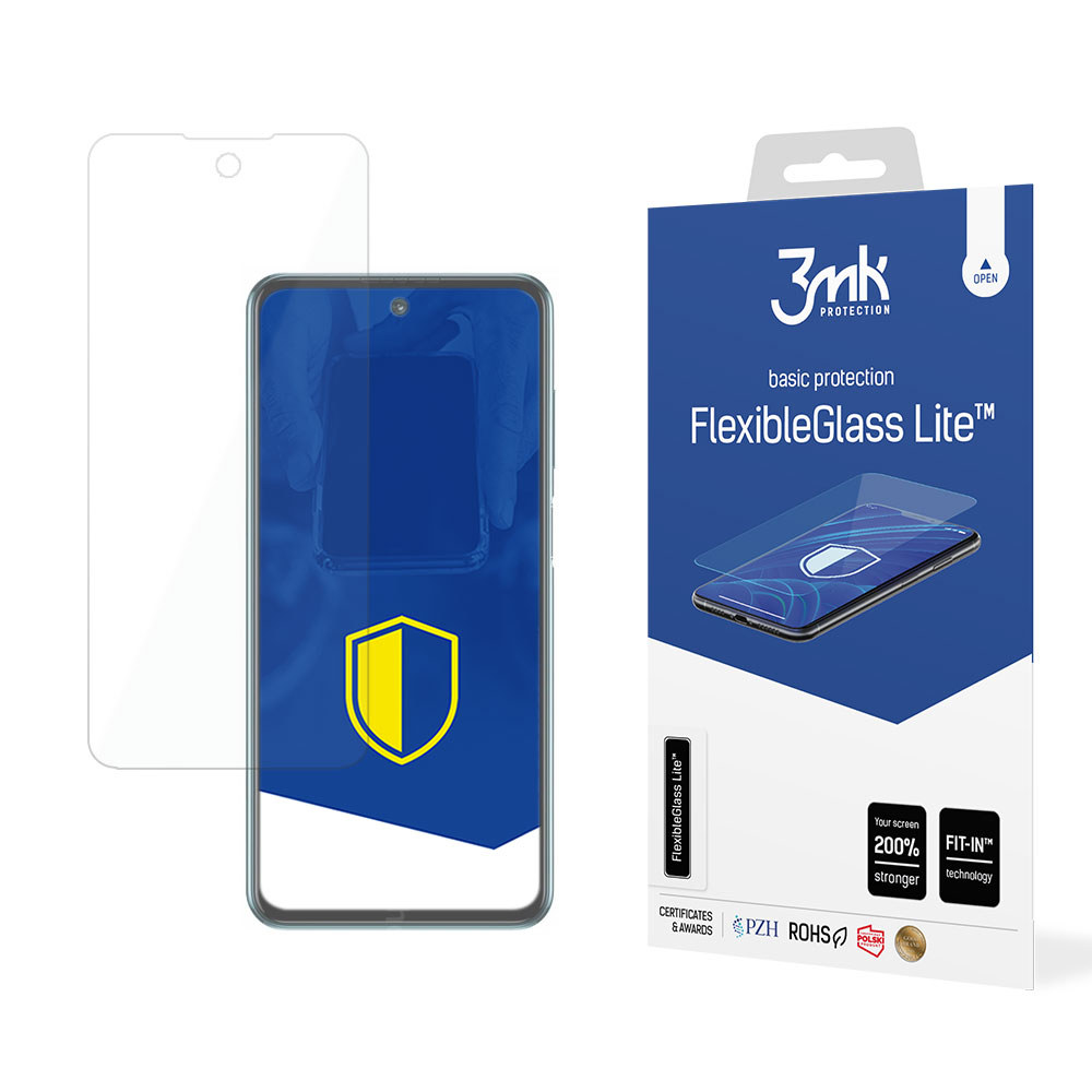 Hybridní sklo pro ZTE Blade V40 5G - 3mk FlexibleGlass Lite™ 5903108472654
